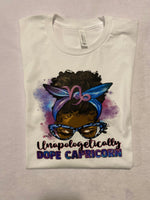 Unapologetically Capricorn t-shirt