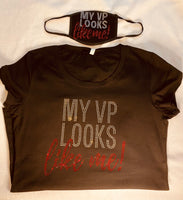 2 piece T-shirt with matching mask